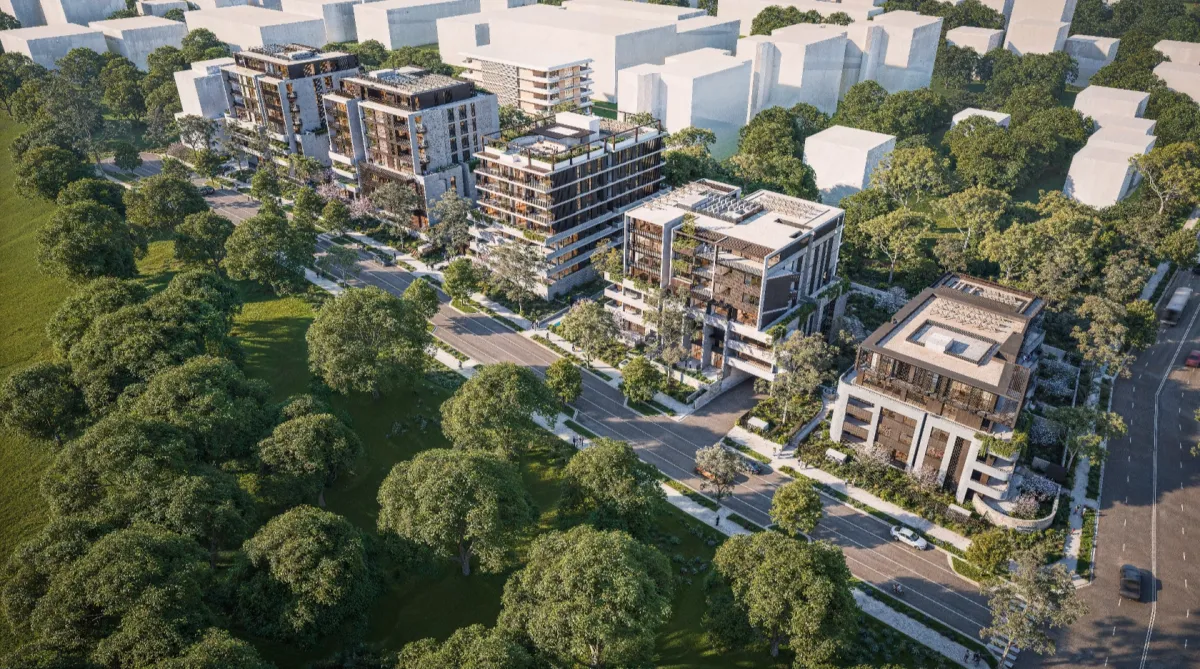 Render: Apartment Development