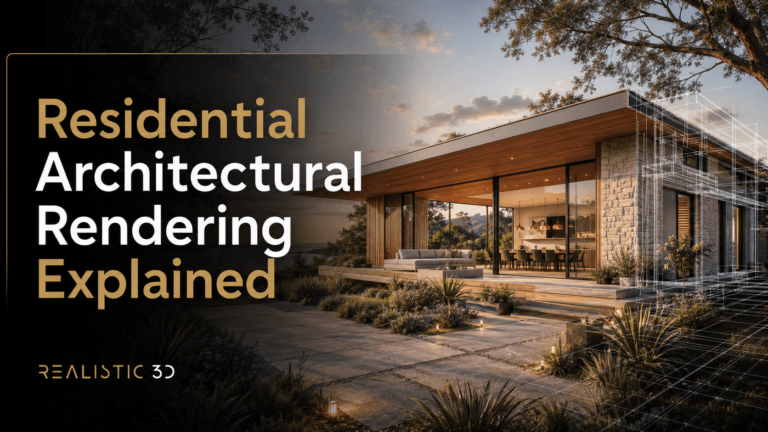 Residential Architectural Rendering for Builders and New-Build Developers