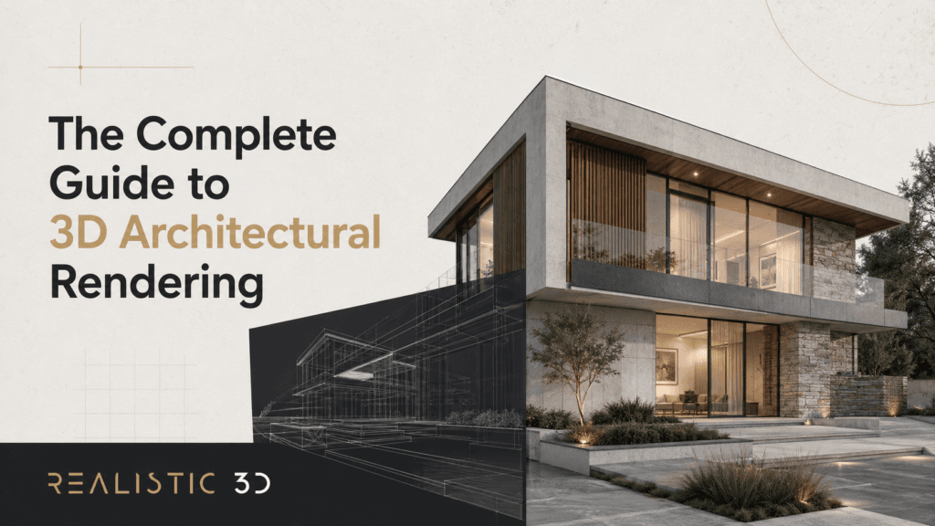 The Complete Guide to 3D Architectural Rendering for Architects and Developers