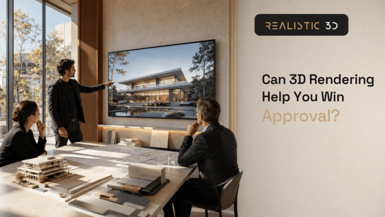 Can 3D Rendering for Planning Permission Help You Win Approval?