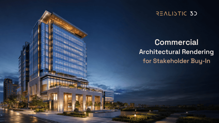 Commercial Architectural Rendering for Stakeholder Buy-In
